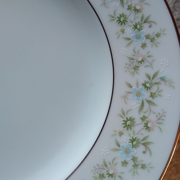 Vintage Noritake 16" Platinum Rim Serving Plate - Picture 5 of 8